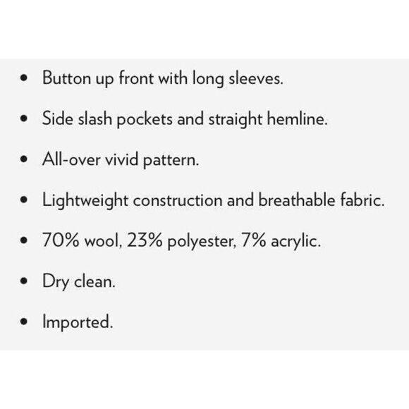 Taylor Stitch Ojai Jacket in Garnet Wool Blend Red Plaid Chore Mens XS S NEW HTF - Picture 15 of 15